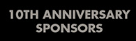 10 Anniversary Gala Sponsors